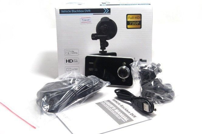 Автомобільний відеореєстратор DVR k6000 із мікрофоном Full HD 1020р, Екран 2,7" 12114 фото